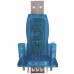 DE-9 / USB Type-A ადაპტერი